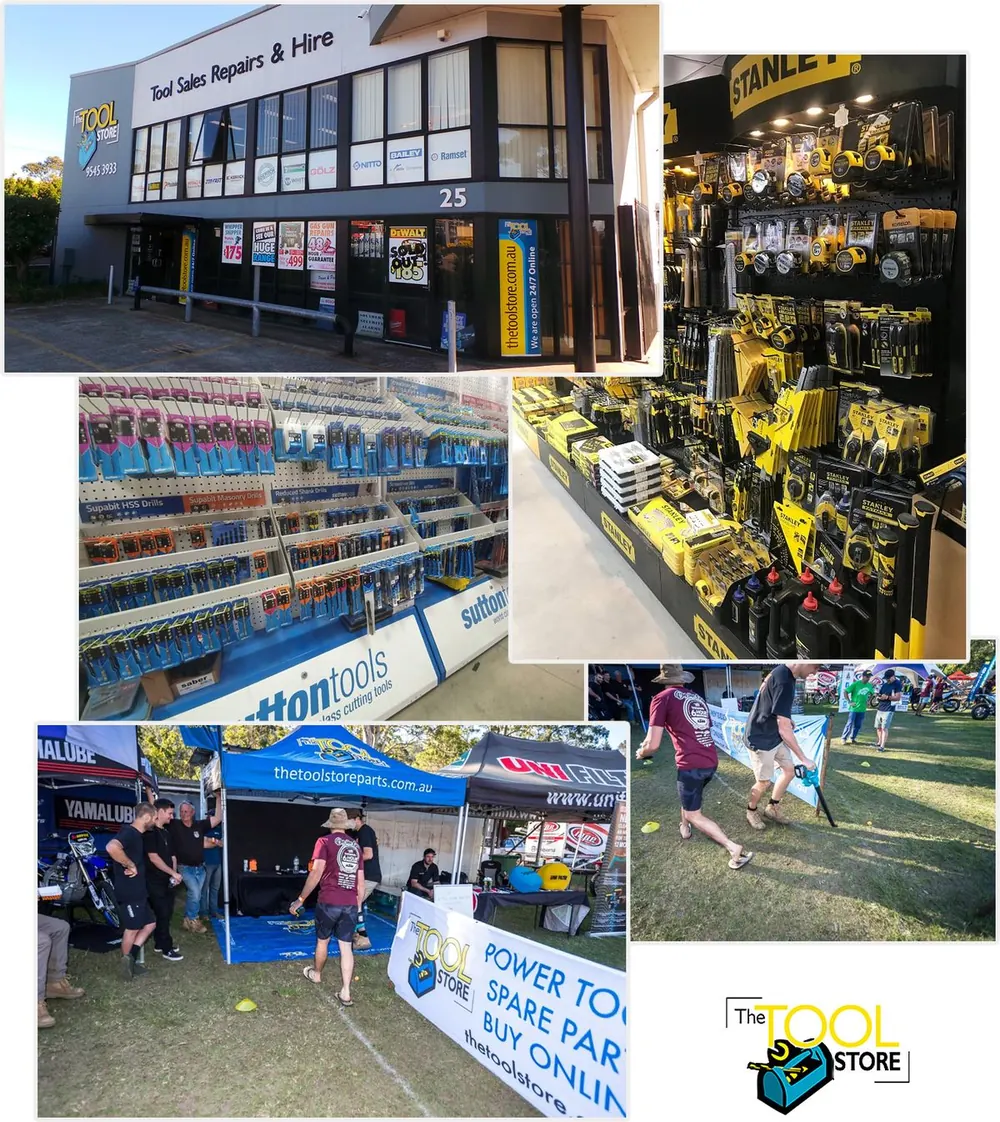 The Tool Store shopfront and interior in Kirrawee
