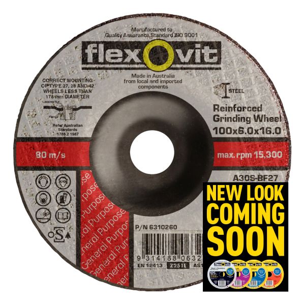 Flexovit online grinding disc
