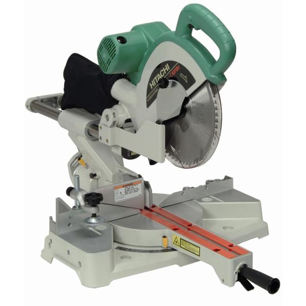 Hitachi 10 sliding clearance miter saw