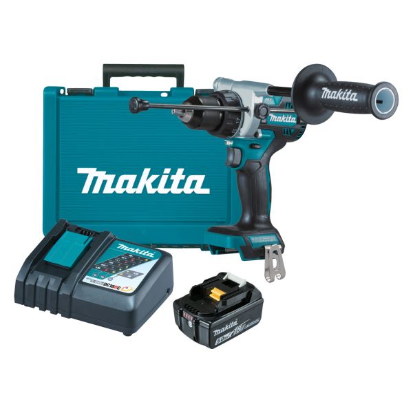 MAKITA DHP486RTX1 18V Brushless Hammer Driver Drill Kit